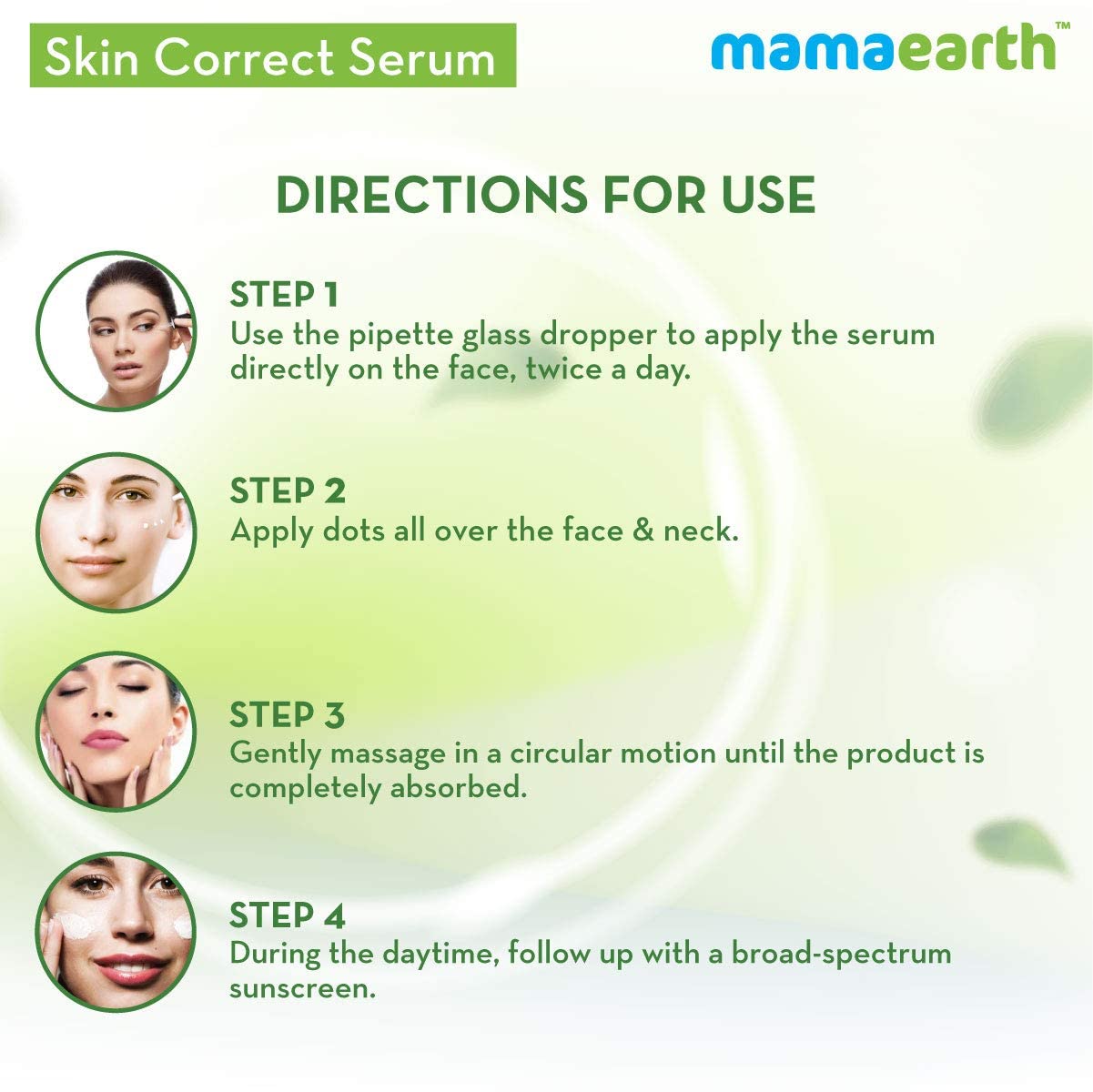 Mamaearth Skin Correct Face Serum Acne Scars Removal Cream With Niacinamide & Ginger Extract, 30ml  from Mamaearth