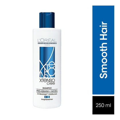 L'OREAL PROFESSIONNEL PARIS Xtenso Care Shampoo For Straightened Hair, 250 ML |Shampoo for Starightened Hair|Shampoo with Pro Keratin & Incell Technology Shampoo from loreal pro paris