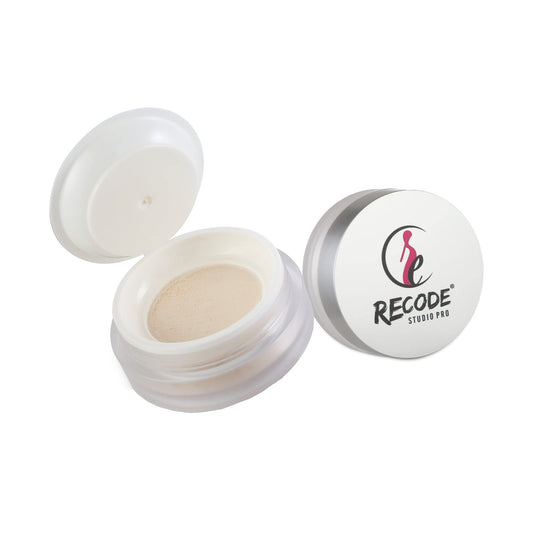 Recode Translucent Setting Powder gives Long Lasting Glow, Silky Smooth, Light Weight, Easy to Apply, Good Spreadability & Velvety Texture, 12gm  from recode