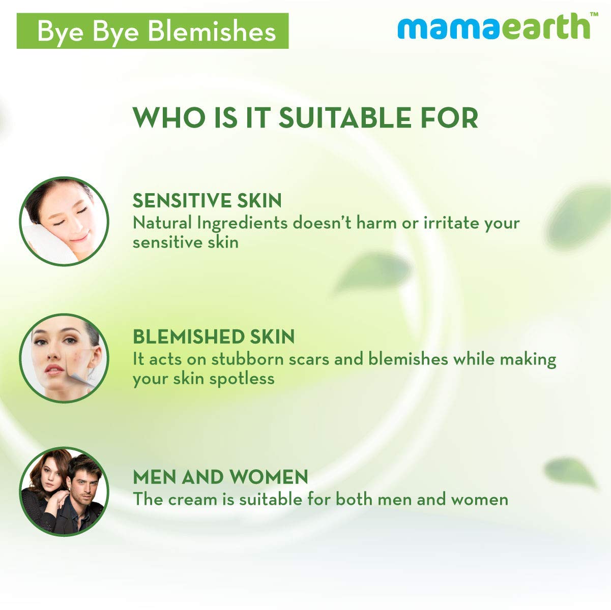 Mamaearth Bye Bye Blemishes Face Cream, For Pigmentation & Blemish Removal, With Mulberry Extract & Vitamin C - 30ml  from Mamaearth