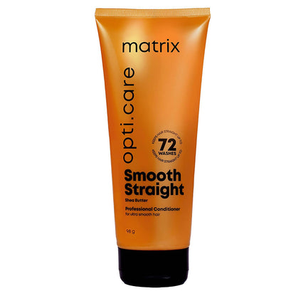 Matrix Opti.Care Professional Conditioner for Salon Smooth Straight Hair | Control Frizzy Hair for up to 4 Days | With Shea Butter | No Added Parabens | (98 g)  from Matrix