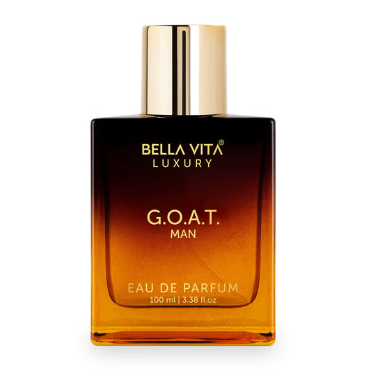 Bella Vita Luxury G.O.A.T Eau De Parfum Perfume for Men with Bergamot, Lavender & Patchouli|Woody & Oriental Long Lasting EDP Fragrance Scent, 100 Ml perfume from Bella Vita Luxury