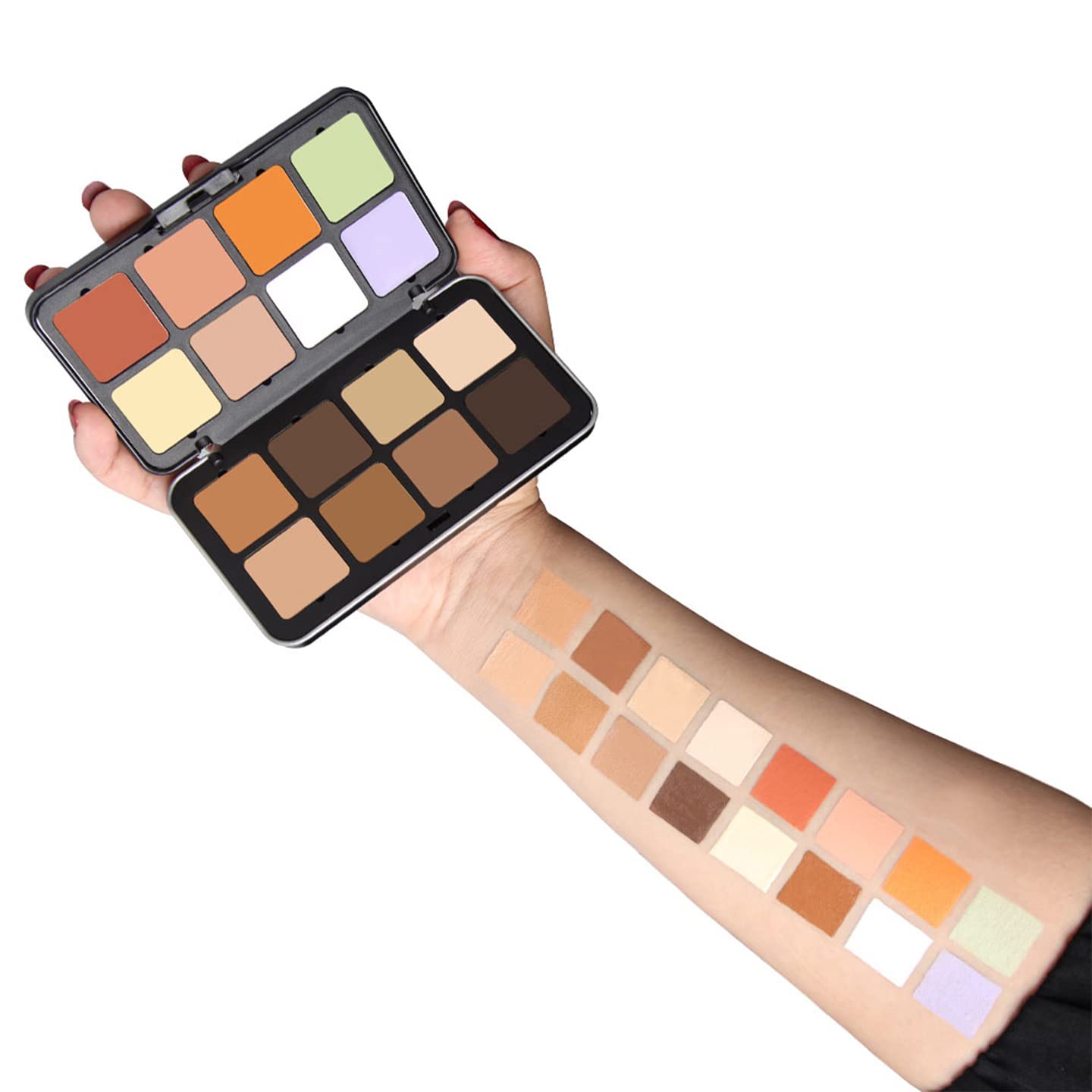 Daily Life Forever52 16 Color Camouflage HD Palette - Light Weight Multi-Purpose Matte Concealer Color Corrector Palette - CHP001 concealer from Forever52