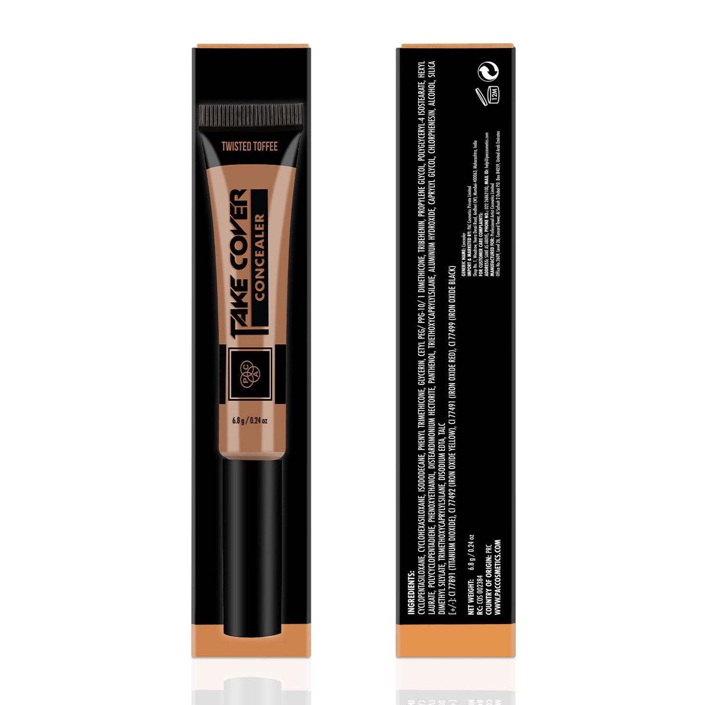 PAC Take Cover Concealer - 14 (Twisted Toffee)  from PAC