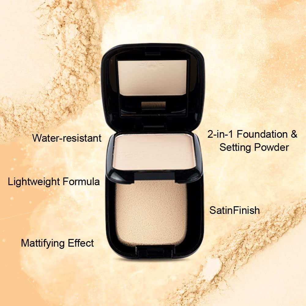 Daily Life Forever52 Dual Wet and Dry Compact With Sponge and Mirror (12g, WD001)  from Forever52