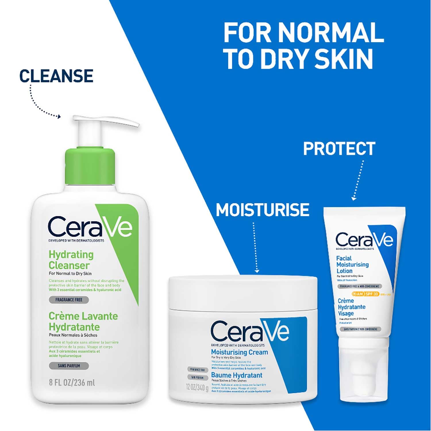 CeraVe AM Facial Moisturizing Lotion For Normal to Dry Skin (52ml) - Broad Spectrum SPF 30 Sunscreen | Non-Comedogenic, Paraben-Free And Fragrance-Free Lotion Moisturizer from cerave