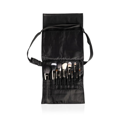 PAC Absolute Basics Makeup Brush Kit - 14 Brushes Black  from PAC