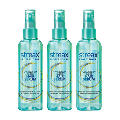 Streax Professional Vitariche Gloss Hair Serum (200 ml)  from Streax Professional