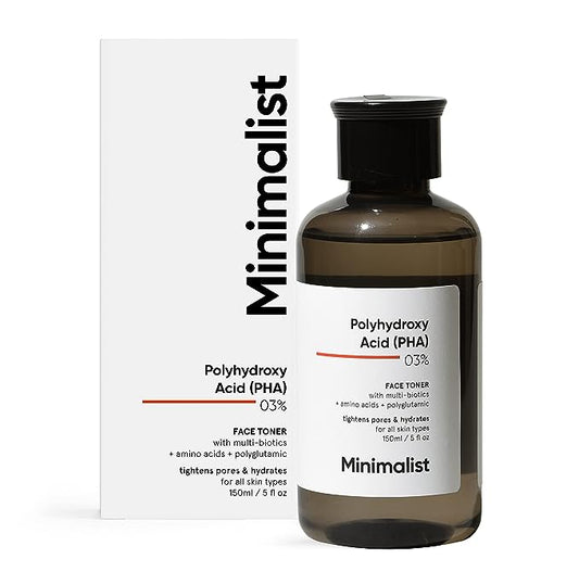 Minimalist 3% PHA Face Toner With Multi Biotics For Minimizing Pore Size & Hydrating Skin (150ml) toner from HAVIN