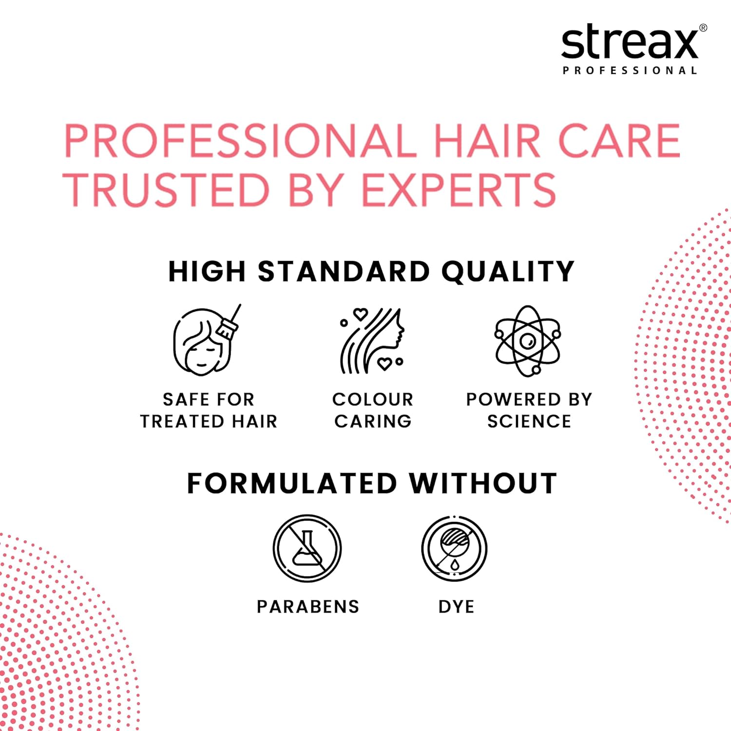 Streax Professional Argan Secrets MOISTURISING Shampoo for Women | Enriched with Argan Oil & UV Filter | Enhances Colour Retention | Cleanses & Nourishes Hair 300ml  from Streax Professional