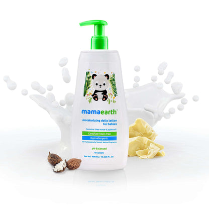 Mamaearth Daily Moisturizing Natural Baby Lotion (400 ml)  from Mamaearth
