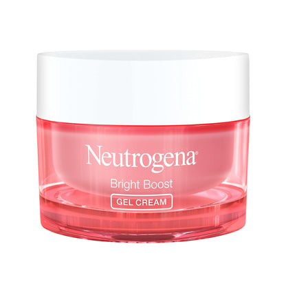 Neutrogena Bright Boost Gel Face Cream | Glowing Skin w/Neoglucosamine | Dark Spot Reduction | Oil-Free, Alcohol-Free, Non-Comedogenic | For Men & Women | 50g  from Neutrogena