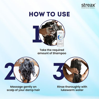 Streax Professional Vitariche Care Smooth & Shine Shampoo 300ml  from Streax Professional