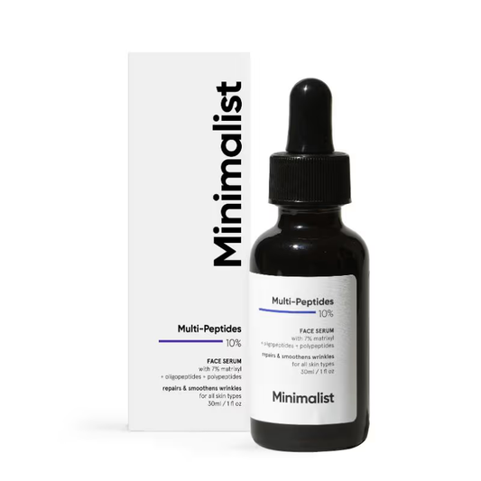 Minimalist 10% Multi Peptide Face Serum For Anti Aging & Collagen Boost With Bio-Placenta (30ml) Face serum from HAVIN