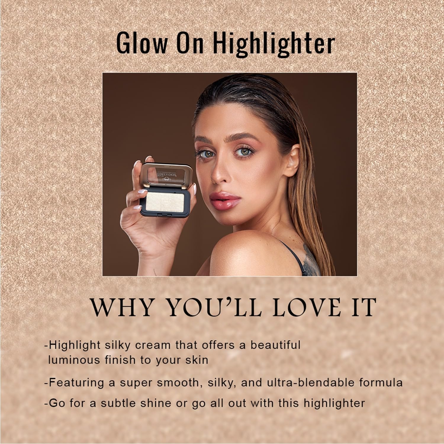 Daily Life Forever52 Glow On Highlighter Highly-pigmented with Ultra-pearly Finish and Easy-to-blend Formula, for a Silky and Shimmery Glowing Skin (FGH004)  from Forever52