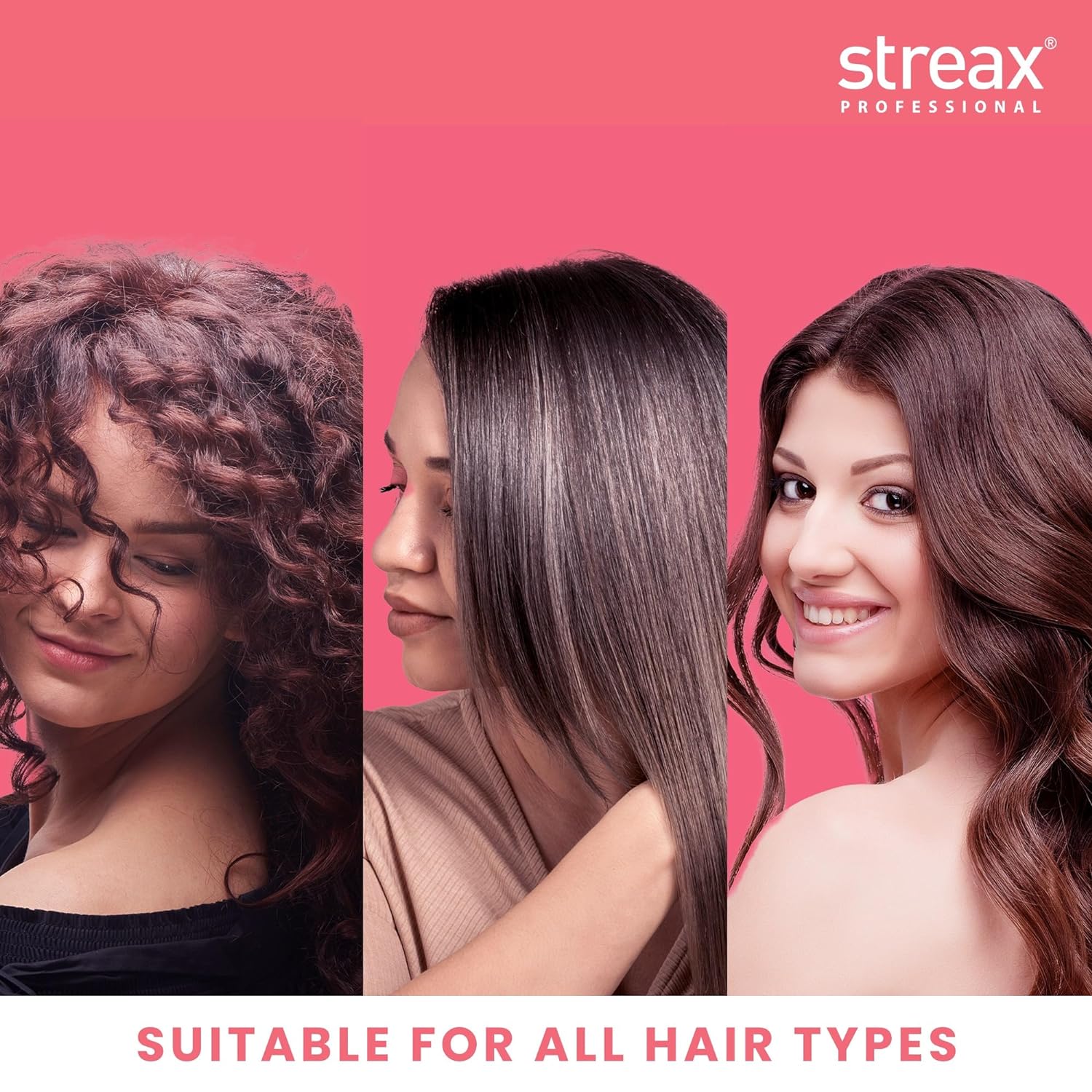 Streax Professional Argan Secrets MOISTURISING Shampoo for Women | Enriched with Argan Oil & UV Filter | Enhances Colour Retention | Cleanses & Nourishes Hair 300ml  from Streax Professional