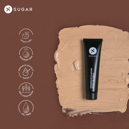 SUGAR Cosmetics - Goddess Of Flawless - BB Cream - 32 Cortado (Medium Shades) - Long Lasting, Lightweight BB Cream with Matte Finish  from SUGAR Cosmetics