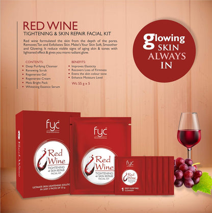 FYC Professional  Red-Wine Facial Pouch  from FYC