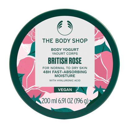 The Body Shop Vegan British Rose Body Yogurt, 200 Ml  from HAVIN