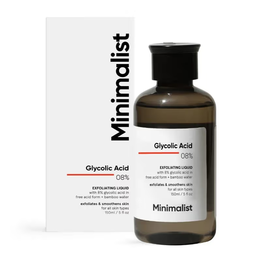 Minimalist 8% Glycolic Acid Toner For Glowing Skin (Toner for Body, Face, Underarms & Scalp) (150ml) toner from HAVIN