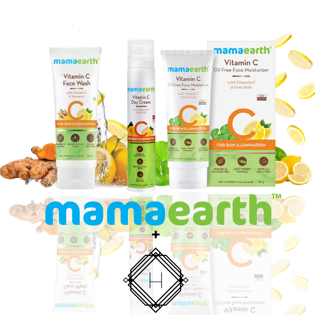 Mamaearth Vitamin C Daycream + Facemoisturizer and get FREE vitamin C facewash  from HAVIN