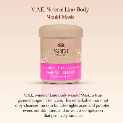 Sara Beauty V.A.E. Mineral Line Body Mould Mask No14 (IN JAR) body wash from SARA BEAUTY