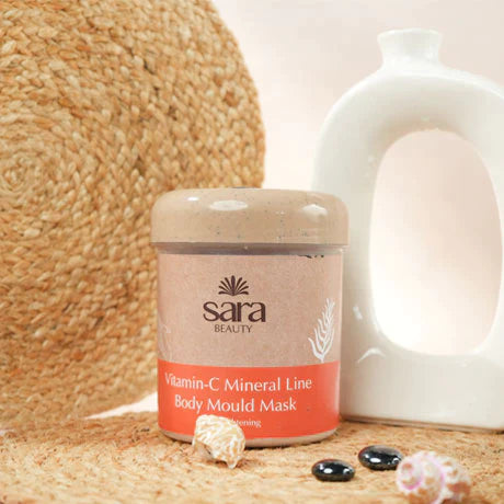 Sara Beauty Vit-C Mineral Line Body Mould Mask No-13 ( IN JAR) body wash from SARA BEAUTY