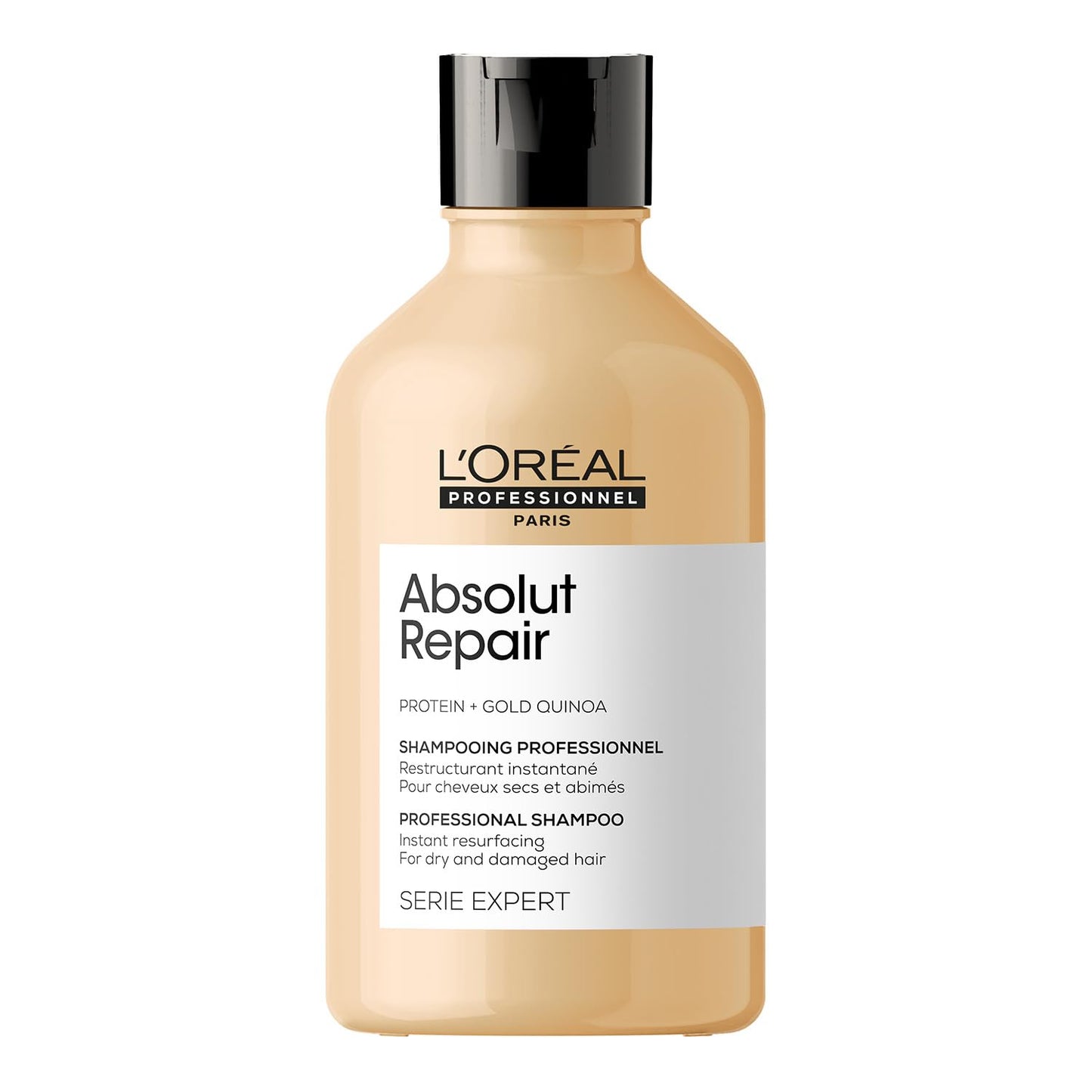 L'OREAL PROFESSIONNEL PARIS Absolut Repair Shampoo For Damaged & Weakend Hair, 300ML |Professional Hair Repairing Shampoo|Hair Strengthening Shampoo Shampoo from loreal pro paris