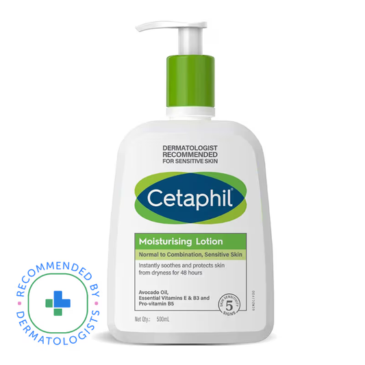 Cetaphil Moisturising Lotion For Dry To Normal Sensitive Skin - Dermatologist Recommended (500ml) lotion from Cetaphil