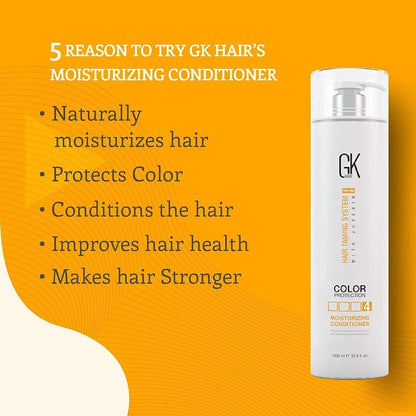 GK Hair Moisturizing Conditioner Color Protection, 1L conditioner from GK