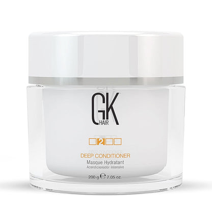 GK Hair Deep Conditioner Mask For Dry Frizzy & Damaged Hair With Jojoba Oil And Juvexin Locks In Hydration, Provides Smooth, Shiny And Soft Hair, 200g Deep conditioner from GK