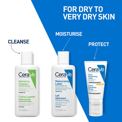 CeraVe Moisturizing Lotion For Dry Skin With Ceramides, Hyaluronic Acid & Fragrance-Free, 88 ml Moisturizer from cerave