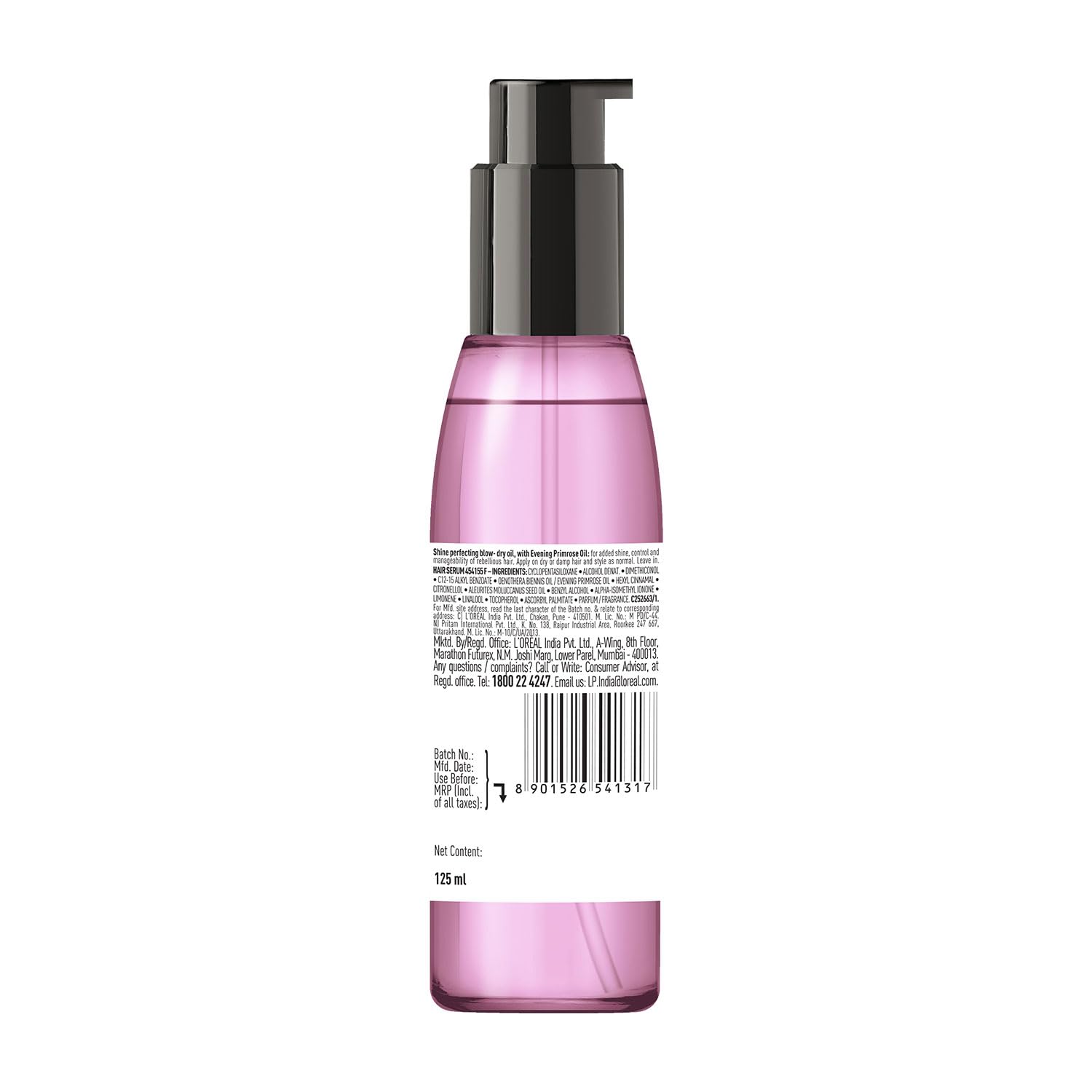 L'Oréal Professionnel Serie Expert Liss Unlimited Blow Dry Serum 125 Ml, For Frizz-Free Hair hair serum from loreal pro paris