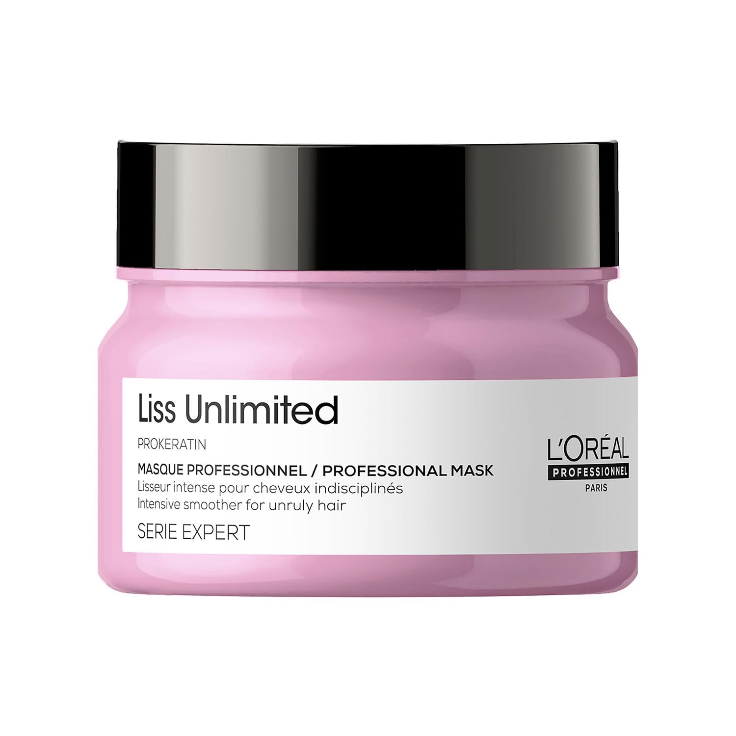 L’Oréal Professionnel Liss Unlimited Hair Mask with Pro-Keratin and Kukui Nut Oil for Rebellious Frizzy Hair, Serie Expert, 250gm hair mask from loreal pro paris