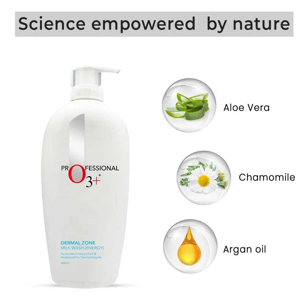 O3+ Professional Dermal Zone Milk Wash Energy (400 ml) body wash from HAVIN