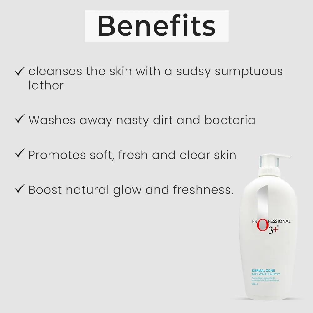 O3+ Professional Dermal Zone Milk Wash Energy (400 ml) body wash from HAVIN