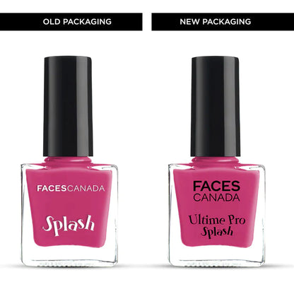 Faces Canada Ultime Pro Splash Nail Enamel (shades from 14-42)