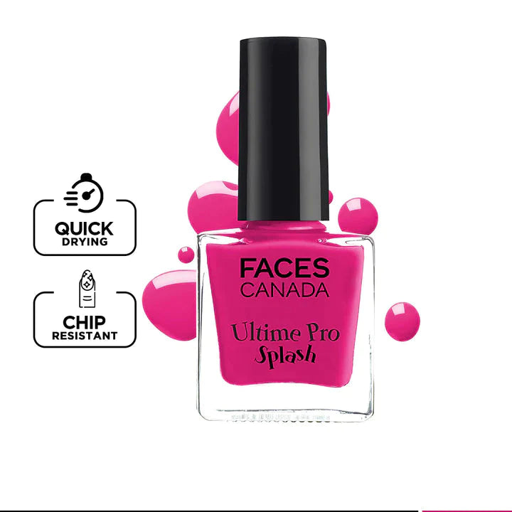 Faces Canada Ultime Pro Splash Nail Enamel (shades from 14-42)