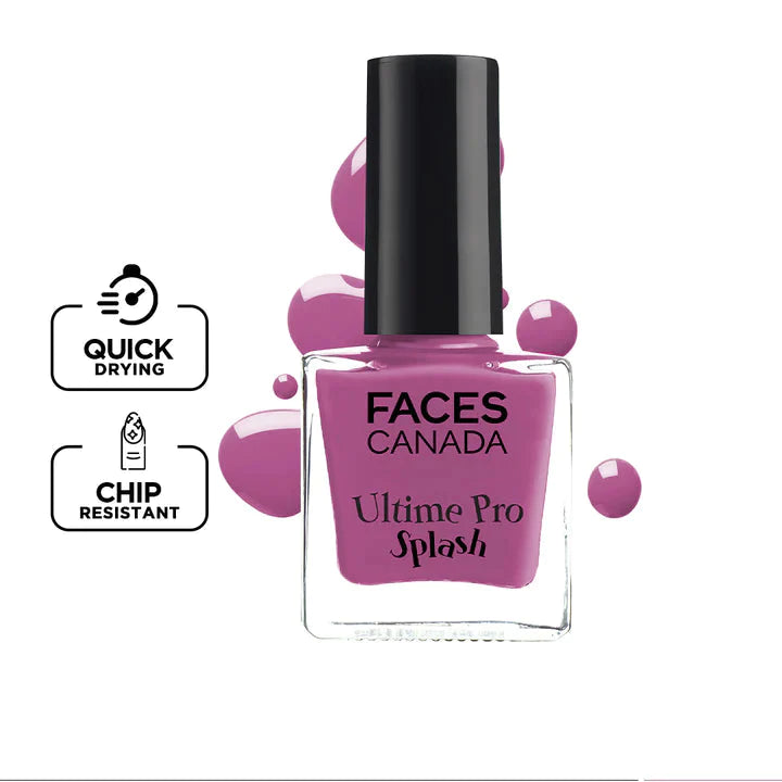 Faces Canada Ultime Pro Splash Nail Enamel (shades from 14-42)