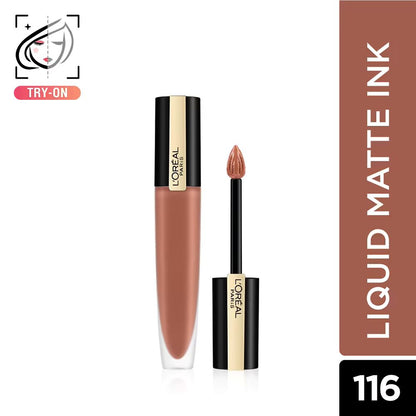 L'Oreal Paris Rouge Signature Matte Liquid Lipstick  (7ml)