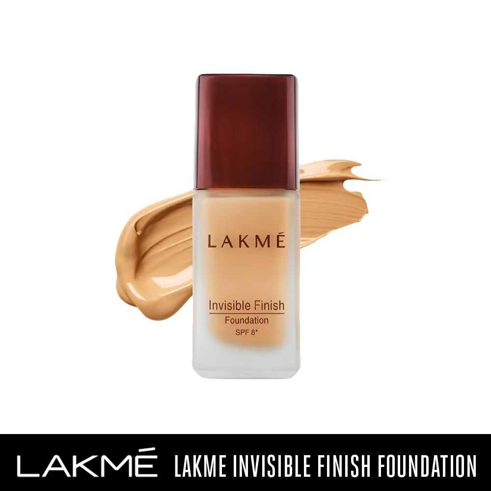 Lakme Invisible Finish SPF 8 Foundation - Shade 01 (25 ml)