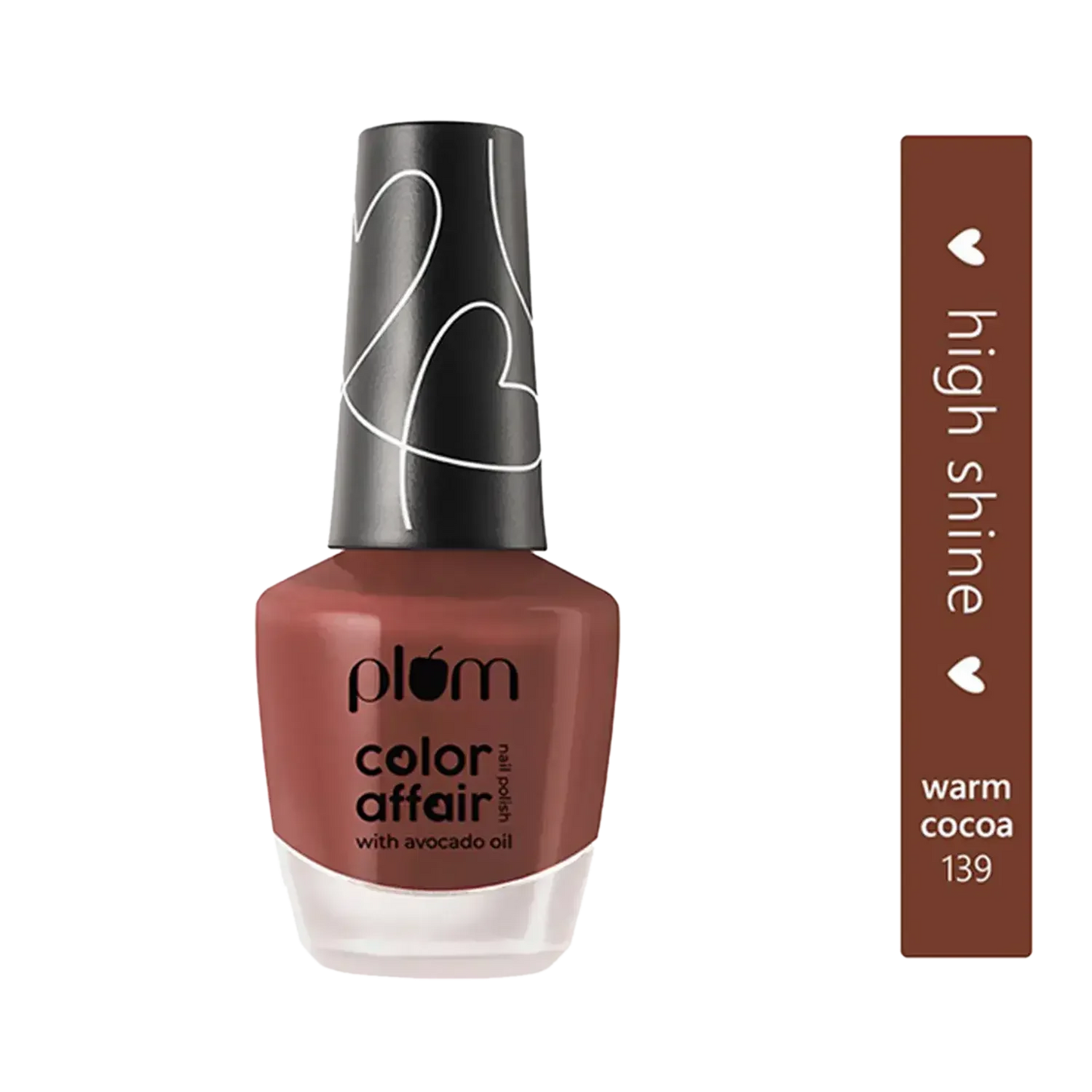 Plum Color Affair Nail Polish  High Shine & Plump Finish 100% Vegan & Cruelty Free