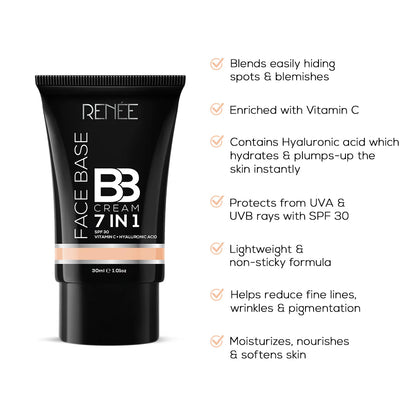 RENEE Face Base BB Cream 7 in 1