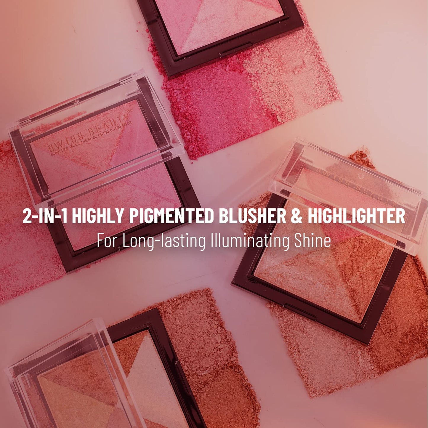 Swiss Beauty Baked Blusher & Highlighter