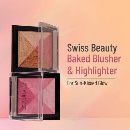 Swiss Beauty Baked Blusher & Highlighter
