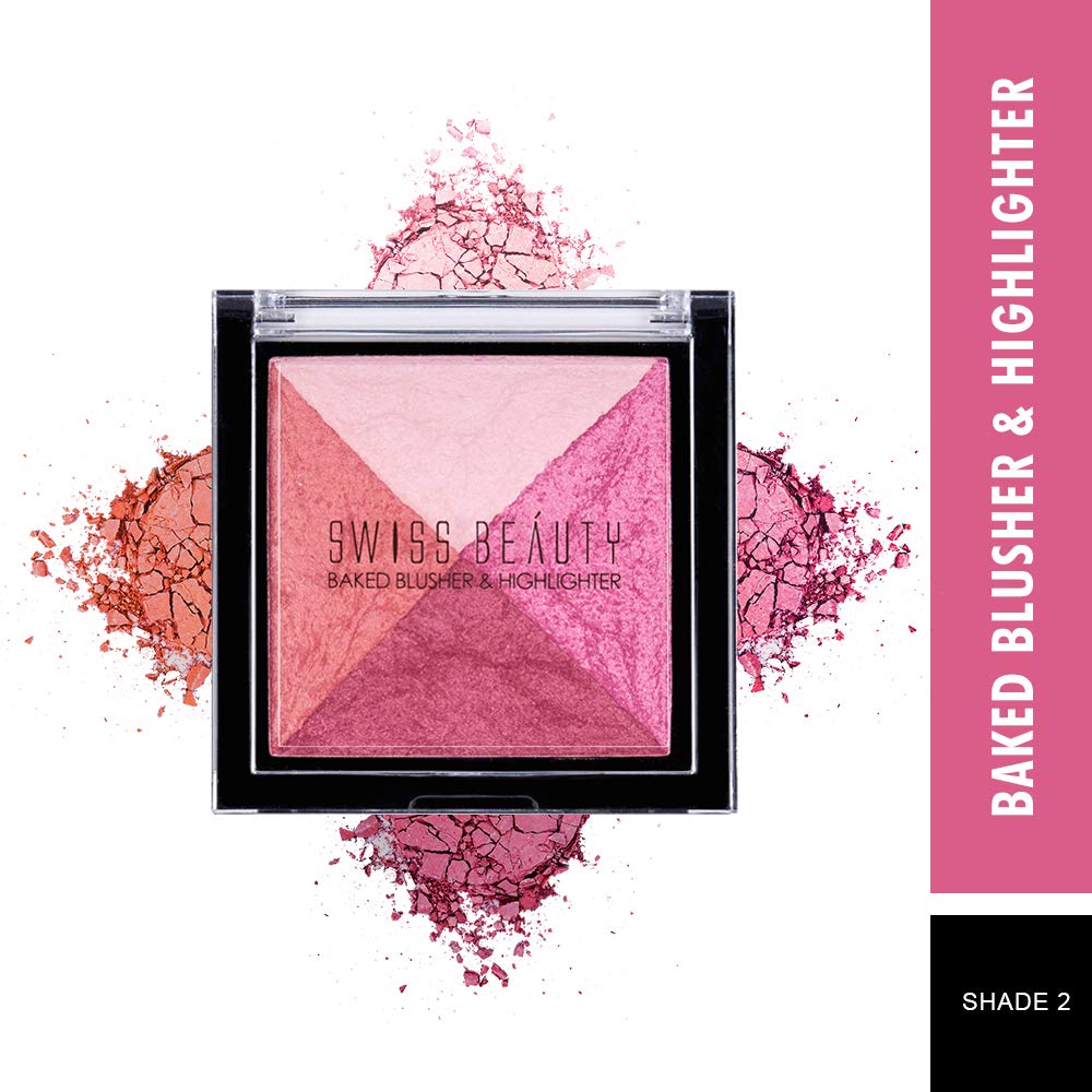 Swiss Beauty Baked Blusher & Highlighter