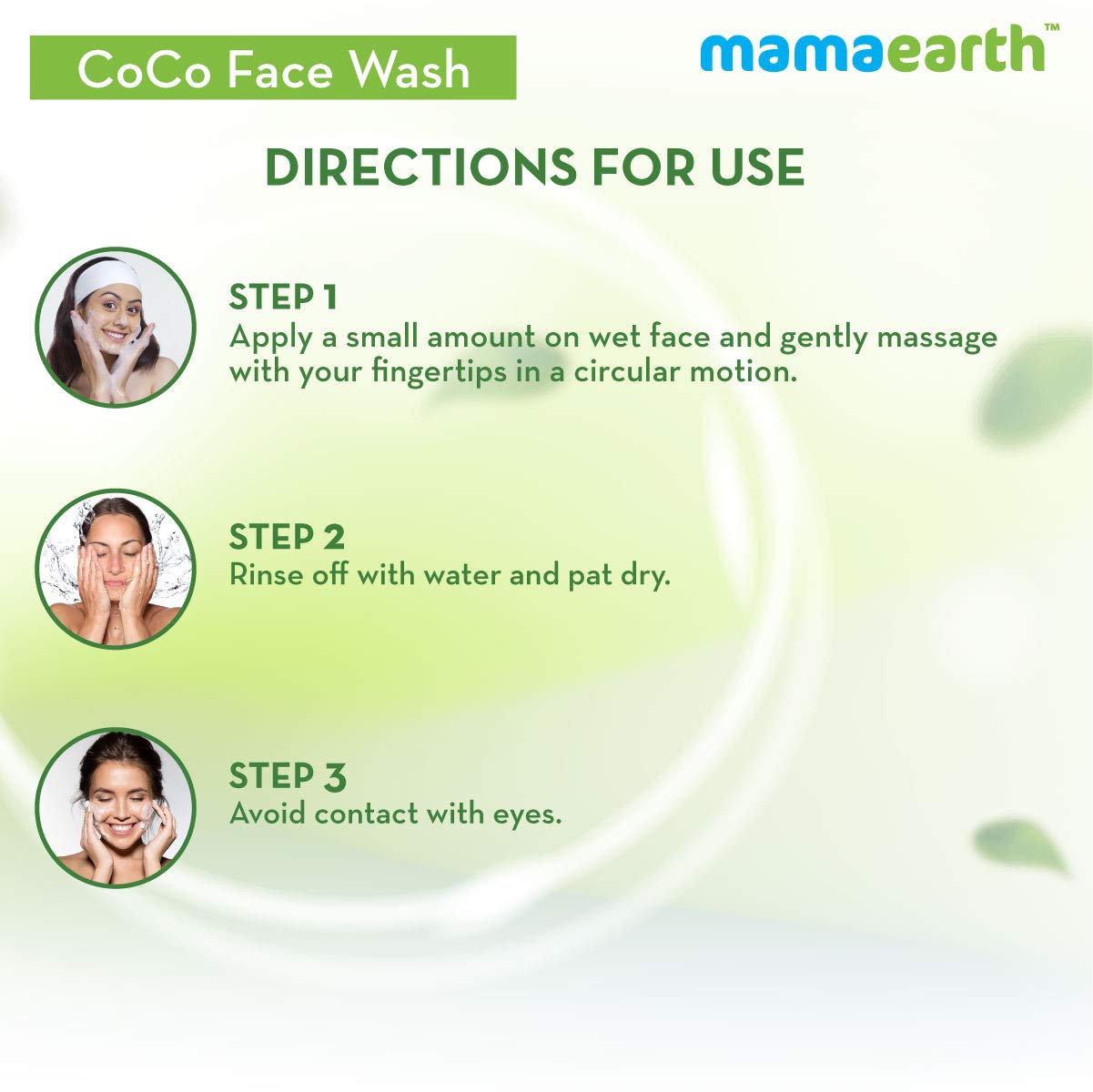 mamaearth CoCo Face Wash with Coffee and Cocoa for Skin Awakening - 100ml